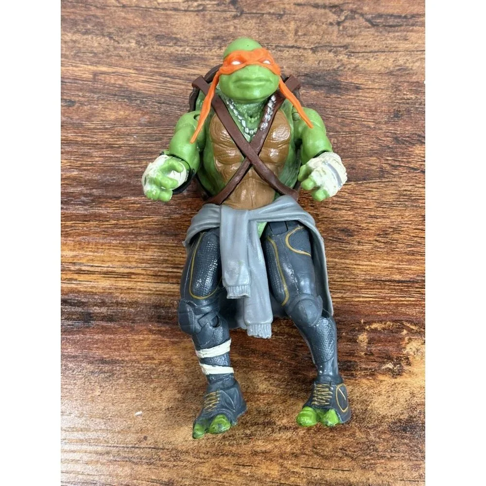 Playmates Teenage Mutant Ninja Turtle Michaelangelo Figure 2014‎ TMNT Toy